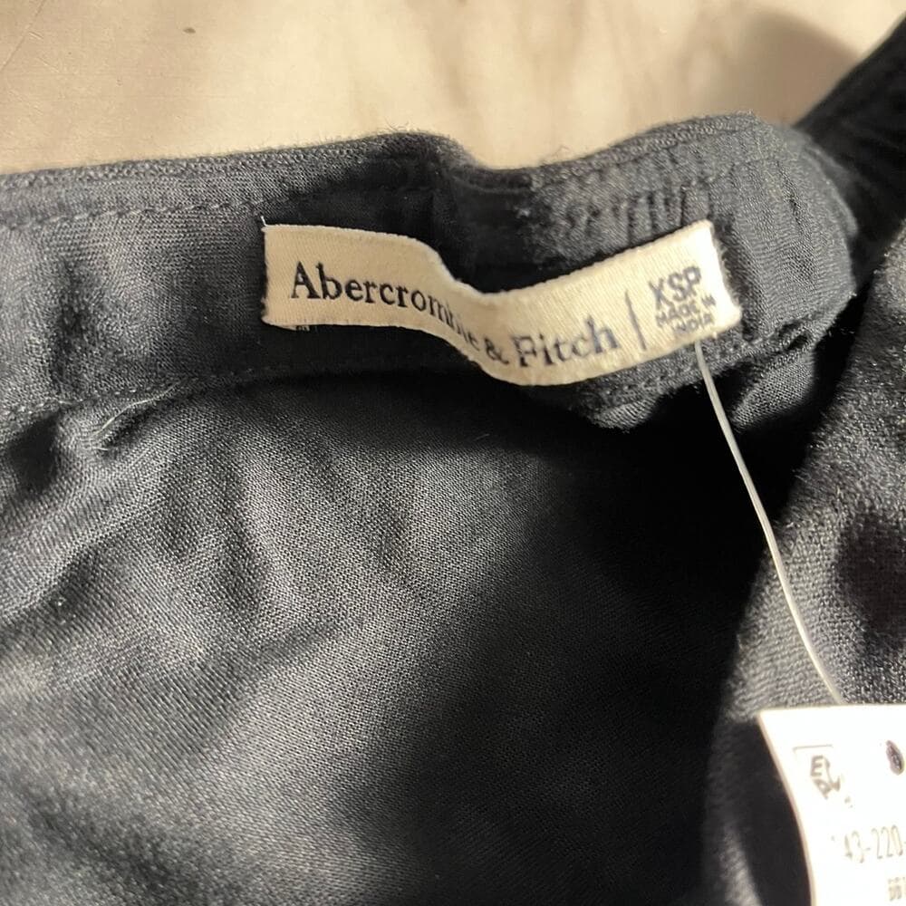 Abercrombie & Fitch Black Womens Dress XSP - Thumbnail 2