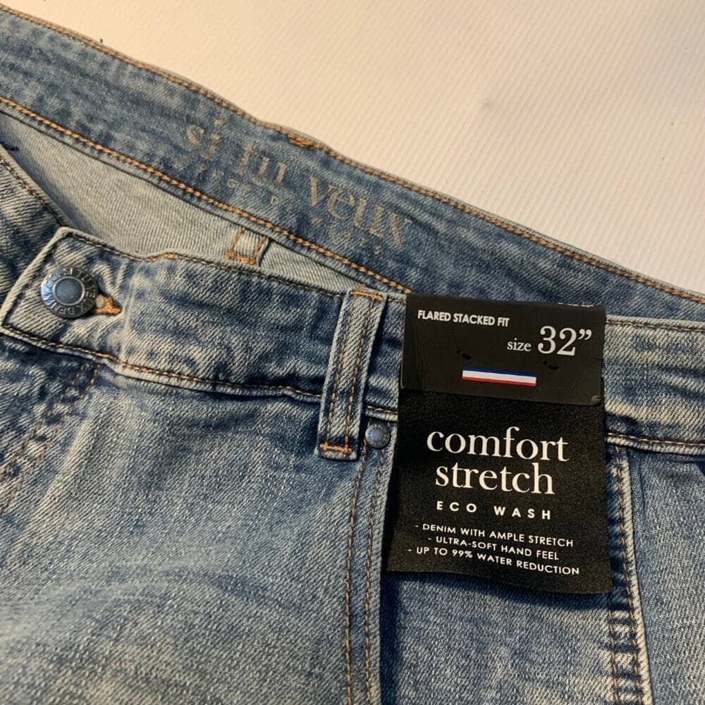 Si Tu Veux Flared Mens Jeans Size 32 - Thumbnail 3