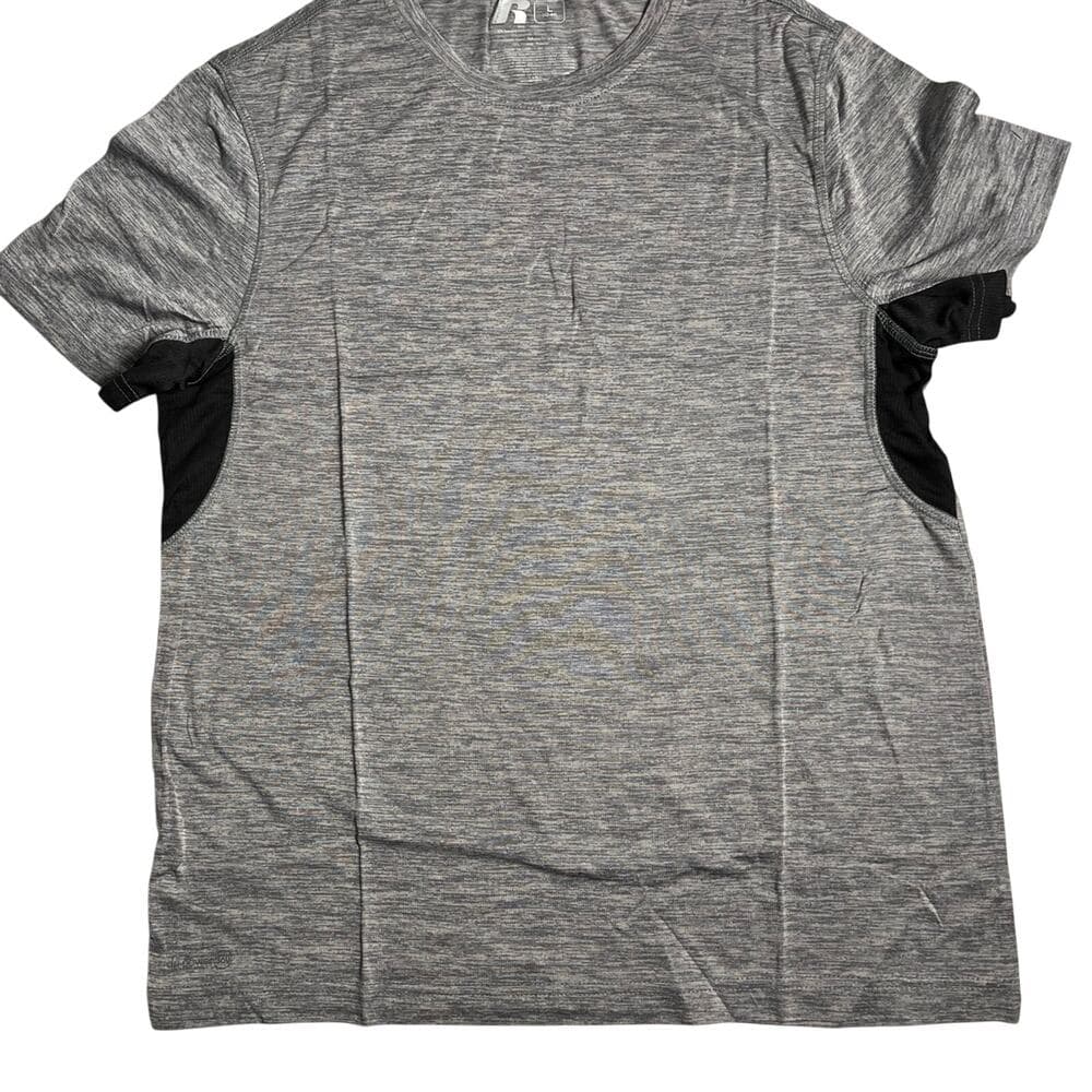Russell Men’s T-Shirt Size Large Grey/Black - Thumbnail 4
