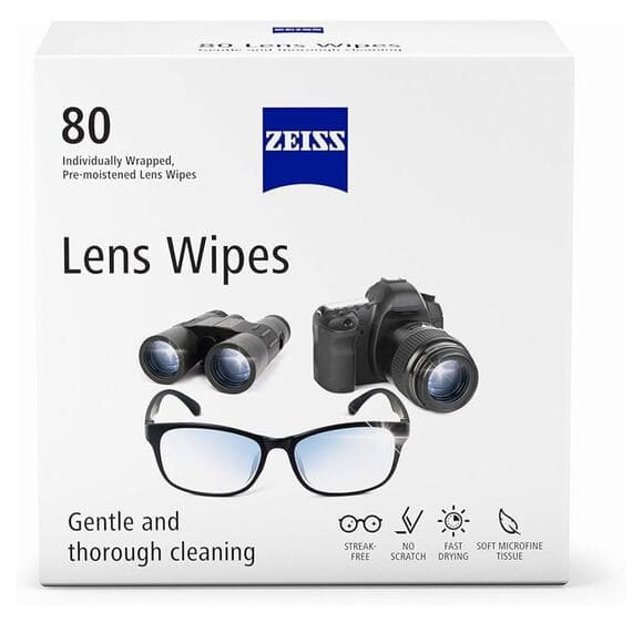 ZEISS Pre-Moistened Lens Cleaning Wipes, 80 Count - Thumbnail 8