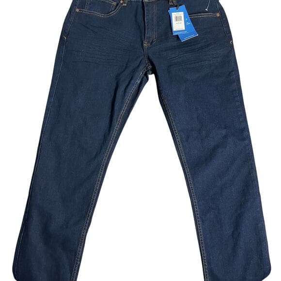 Vince Camuto Men’s Dark Blue Mens Jeans Size W32 X L30 - Thumbnail 7