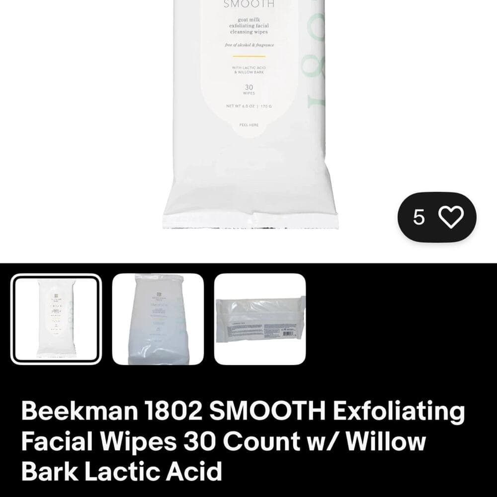 Facial Cleansing Wipes - Thumbnail 2