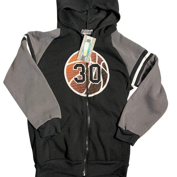 Victory League Kids Hoodie Size 14/16 Black - Thumbnail 6