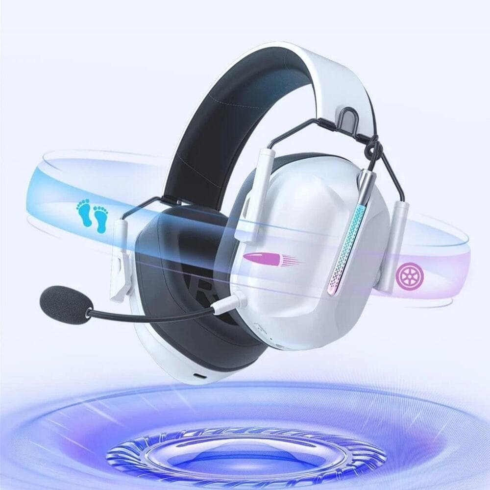 Wireless Gaming Headset for PS5, Switch, PS4, PC, Mac, ONLY 3.5MM Wired for Xbox - Thumbnail 5