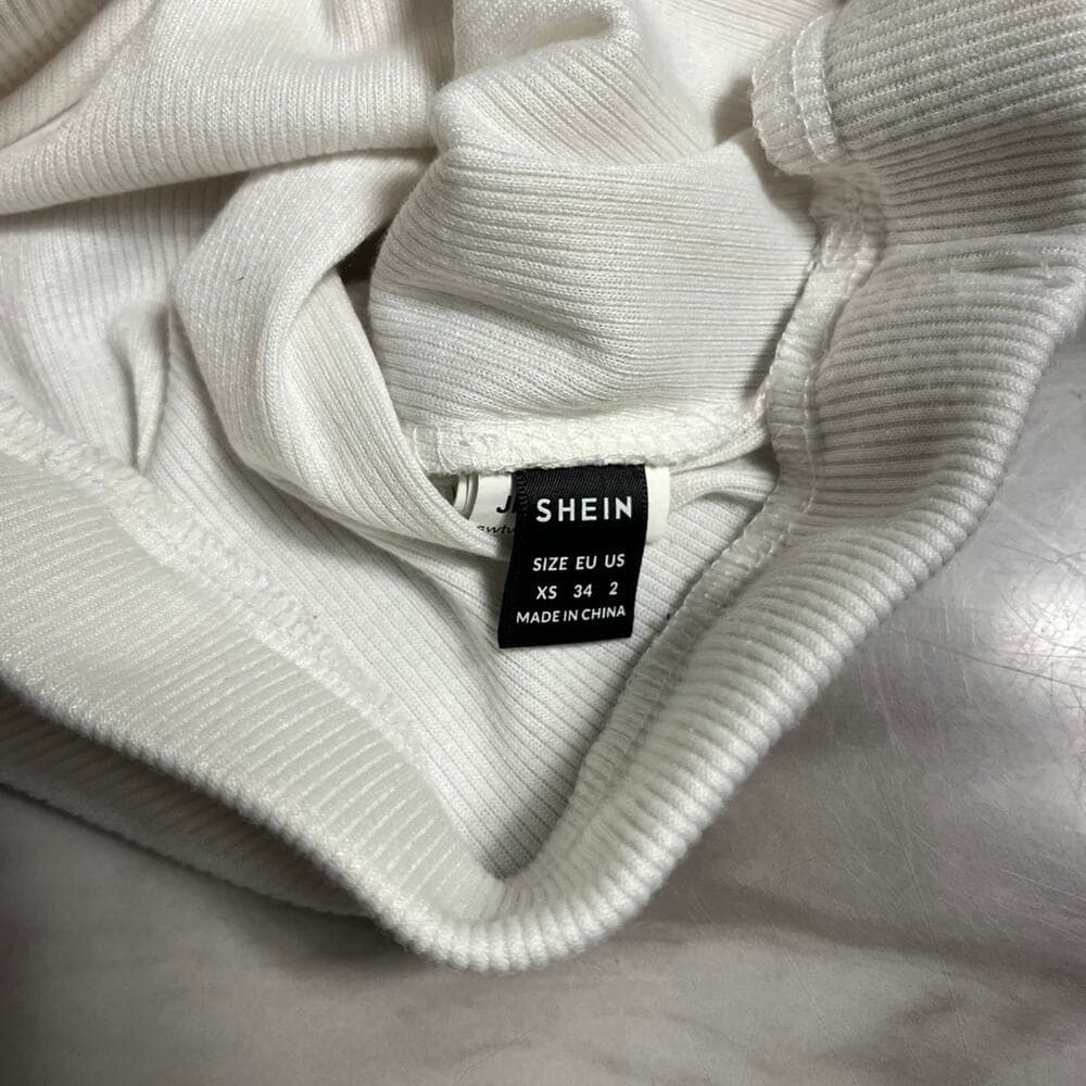 SHEIN Women’s White Tank Top Size XS
