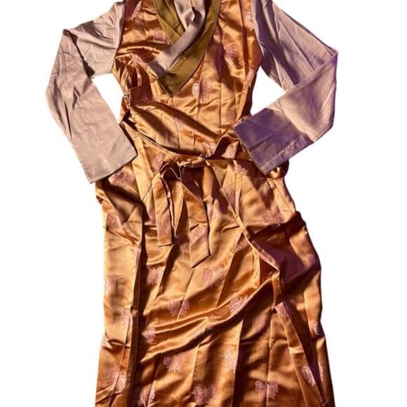 Summer Fashion Chinese Tibetan Clothing, Women New Dress Style Long Size 2XL - Thumbnail 8