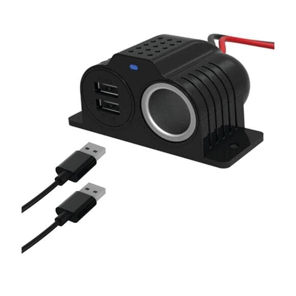 Premier 12 Volt 3.4 Amps Dual USB Charging Port - Thumbnail 5