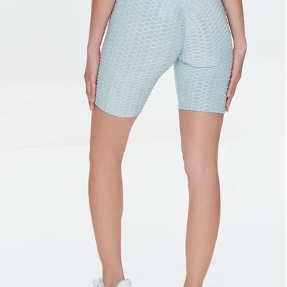 Forever 21 Women’s Active Ruched-Bum Biker Shorts Size Medium - Thumbnail 6