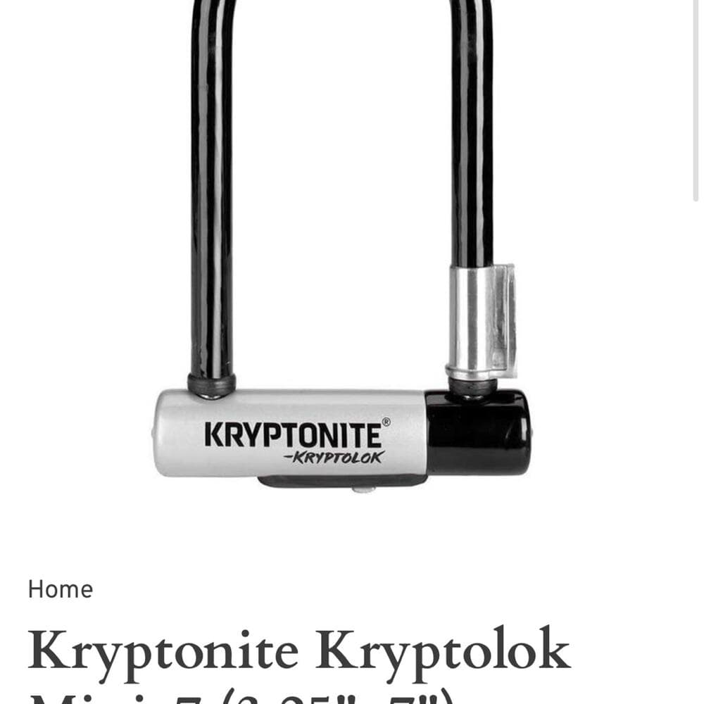 Kryptonite Kryptolok Mini 7” Bike Lock - Thumbnail 4