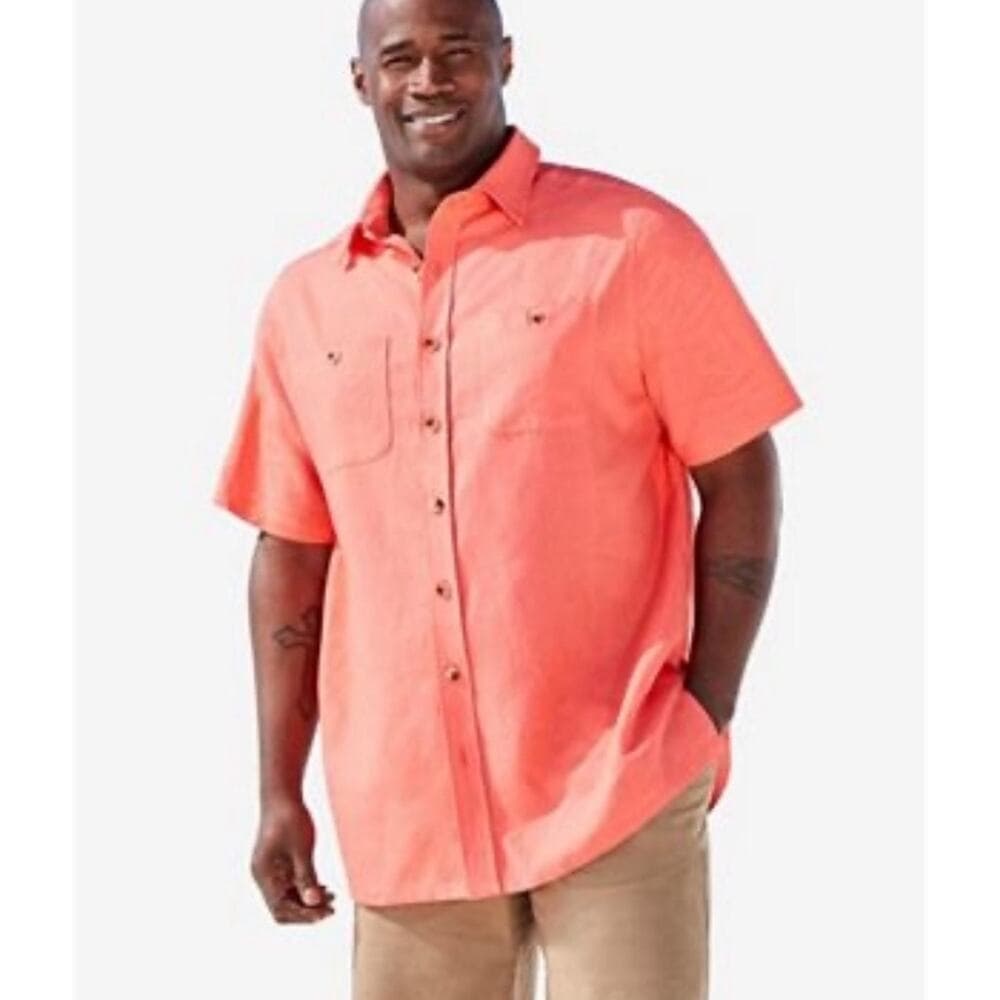 Big & Tall Short Sleeve Shirt XXL - Thumbnail 5