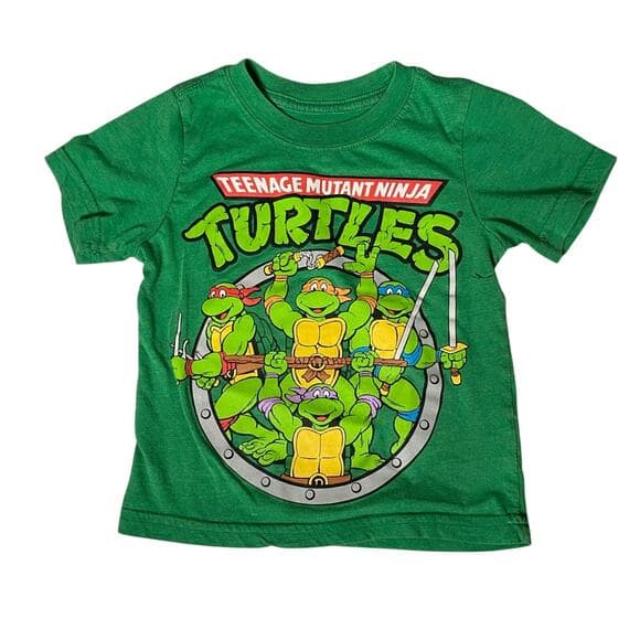Ninja turtles t-shirt 2T - Thumbnail 5