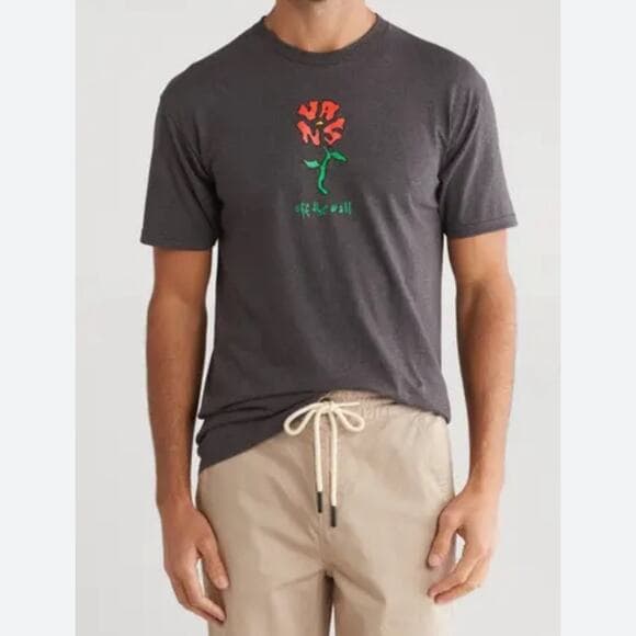 Dancing Flowers Graphic T-Shirt - Thumbnail 3