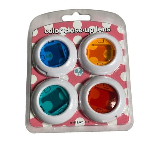 4 Pack Colored Close-Up Lens Filters For Fujifilm Instax Camera 7S 8 8+ 9 - Thumbnail 4