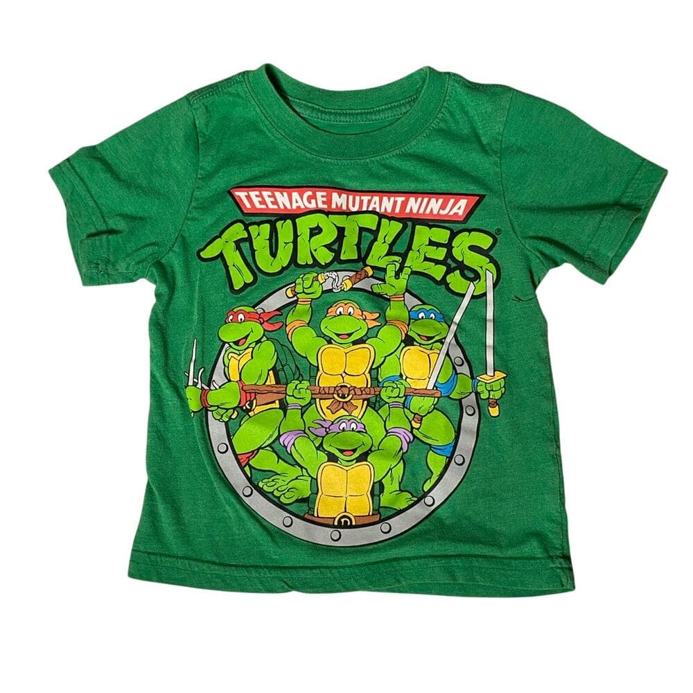 Ninja turtles t-shirt 2T - Thumbnail 4