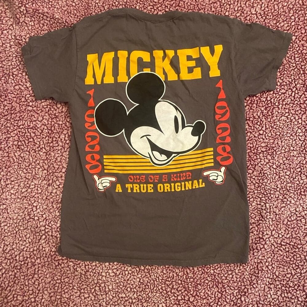 Mickey Mouse Disney T-Shirt Since 1928 One Of A Kind True Original Men's medium - Thumbnail 3