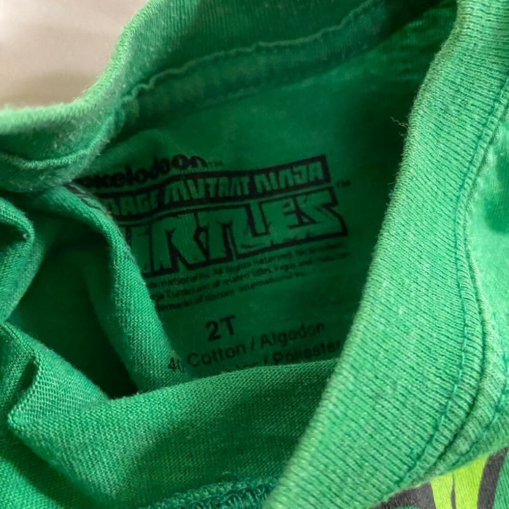 Ninja turtles t-shirt 2T - Thumbnail 2