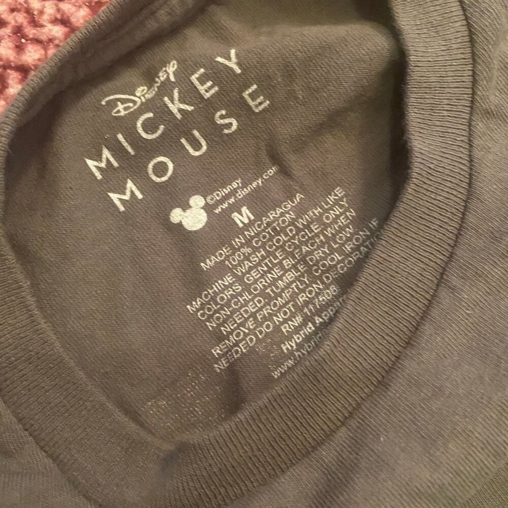 Mickey Mouse Disney T-Shirt Since 1928 One Of A Kind True Original Men's medium - Thumbnail 2