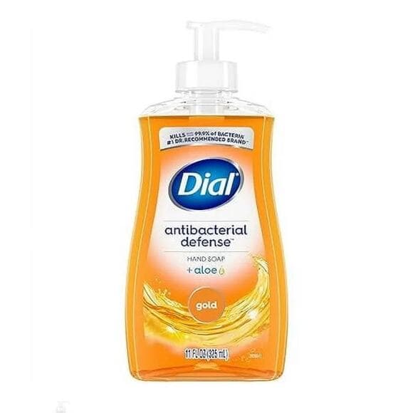Dial Antibacterial Liquid Hand Soap, Gold, 11 Fl Oz - Thumbnail 3