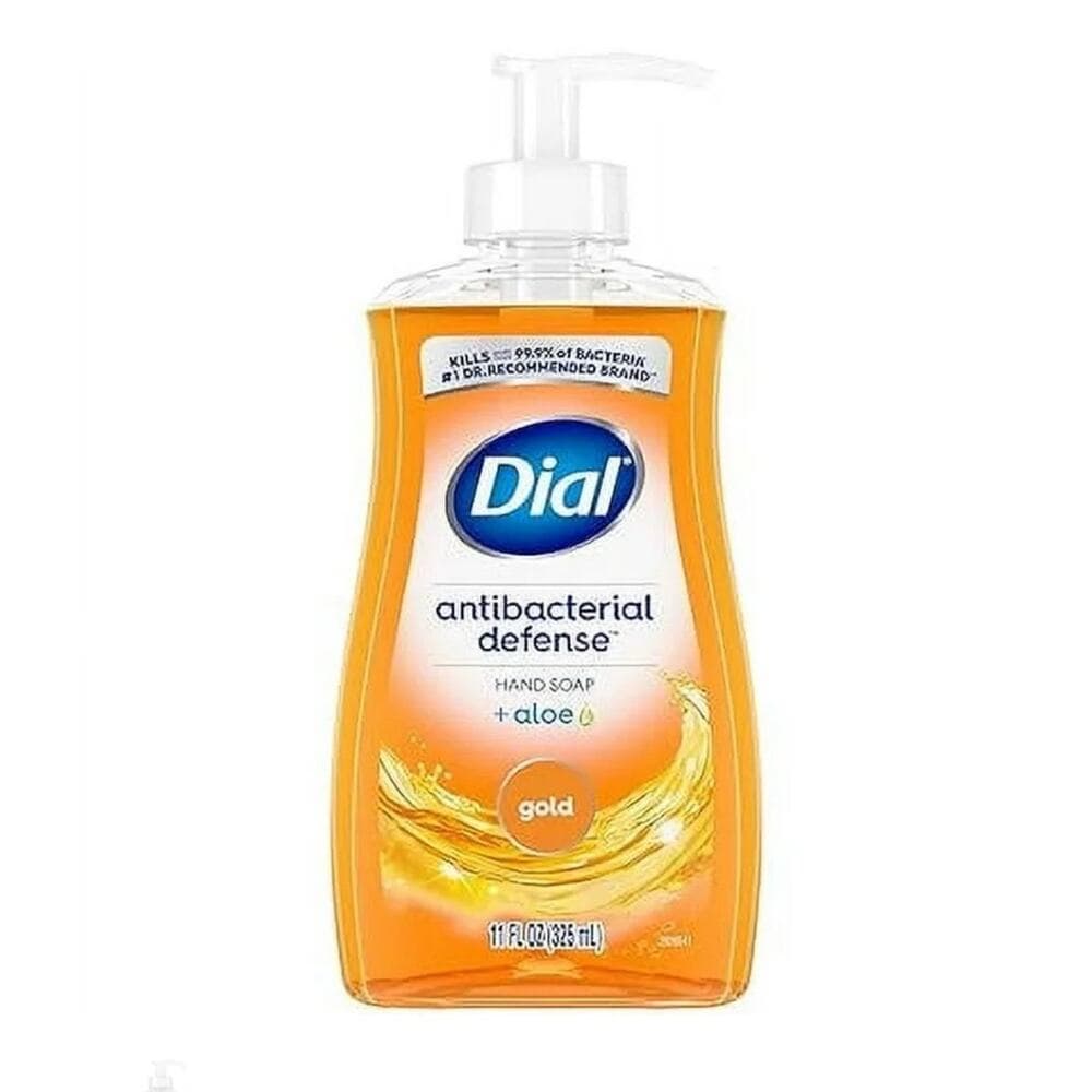 Dial Antibacterial Liquid Hand Soap, Gold, 11 Fl Oz - Thumbnail 2