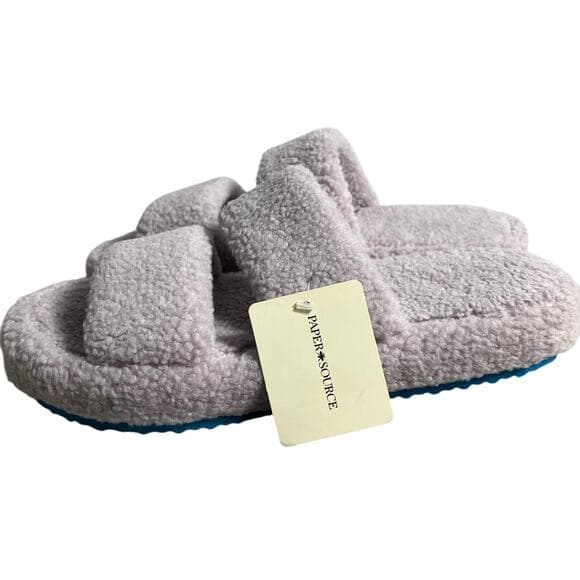 Paper Souce Turquoise Terry Slipper 6-10 - Thumbnail 5