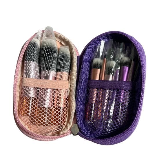 10Pcs Classic Multifunctional Cosmetic Brush For Making Up Supply For Dresser - Thumbnail 4