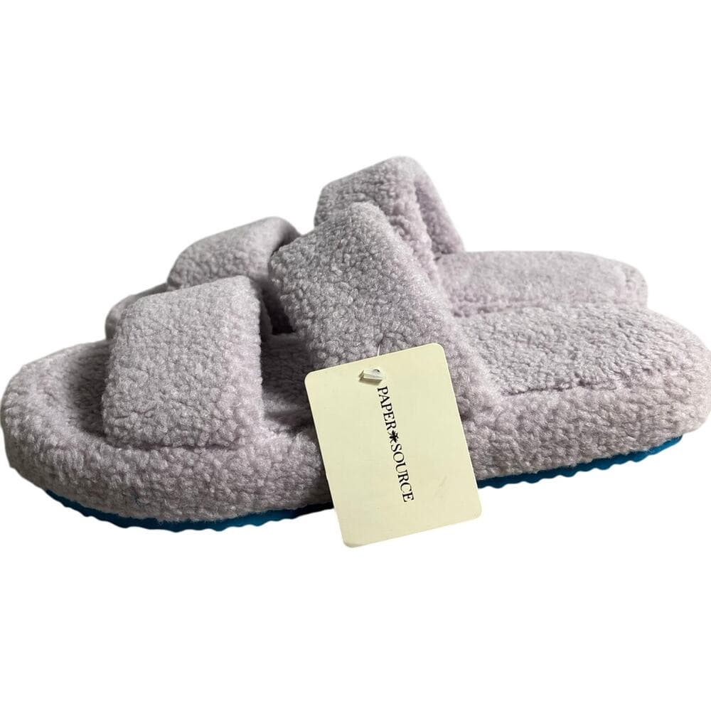 Paper Souce Turquoise Terry Slipper 6-10 - Thumbnail 4