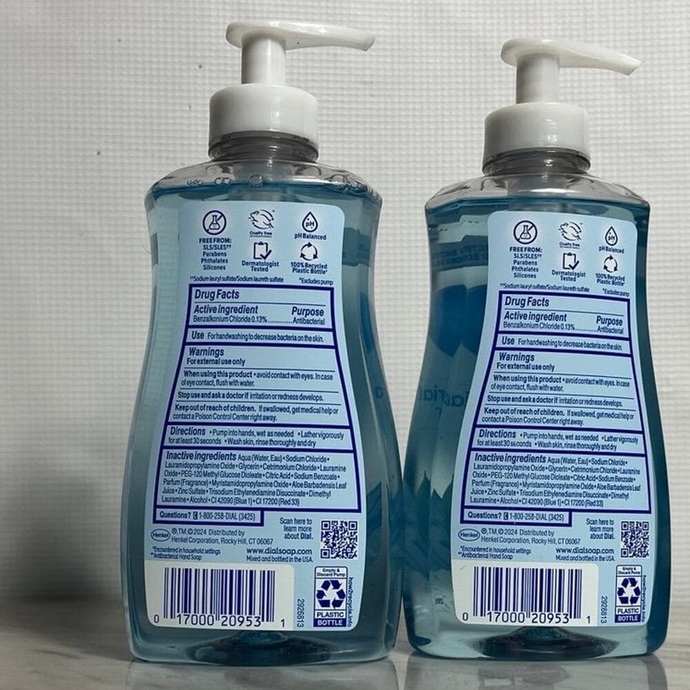 2 Dial Pump Spring Water Liquid Hand Soap - 11 fl oz