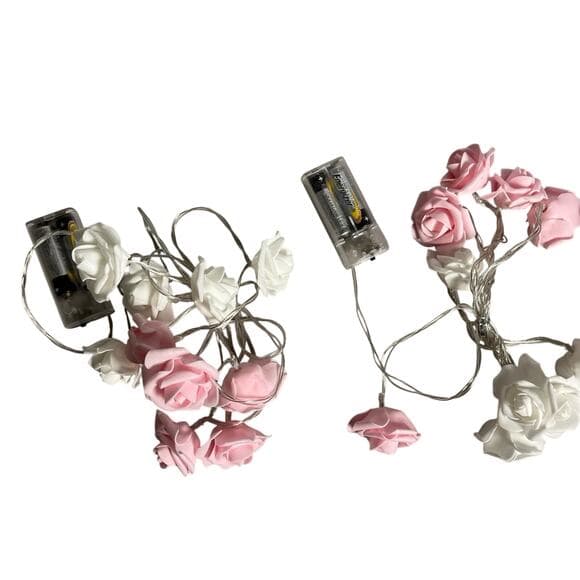 2 Set LED Roses String Lights 7 ft Long - Thumbnail 4