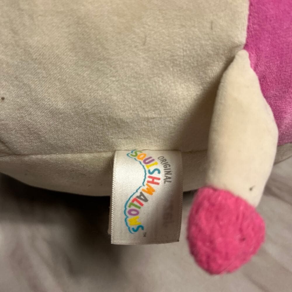 10-Inch Caedyn the Cream Cow with Pink Spots - Thumbnail 3