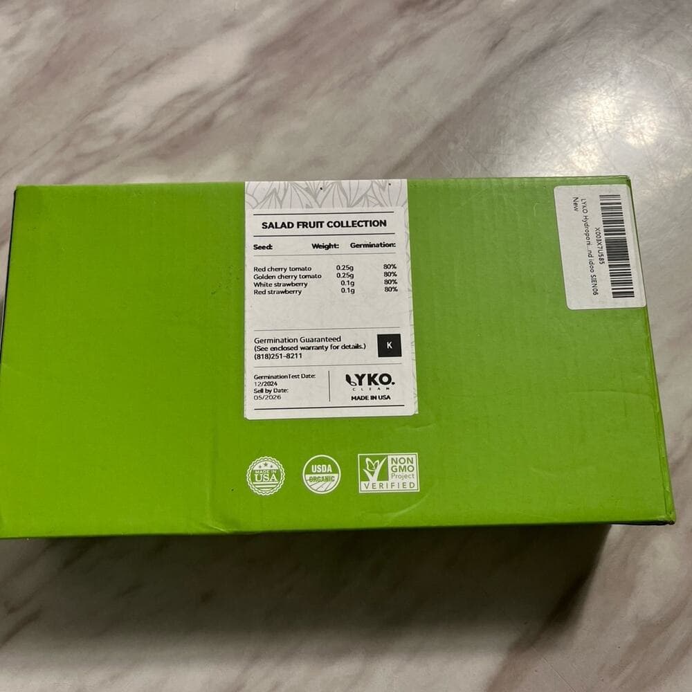 Lyko Hydroponic Grow Kit Salad Fruit Collection