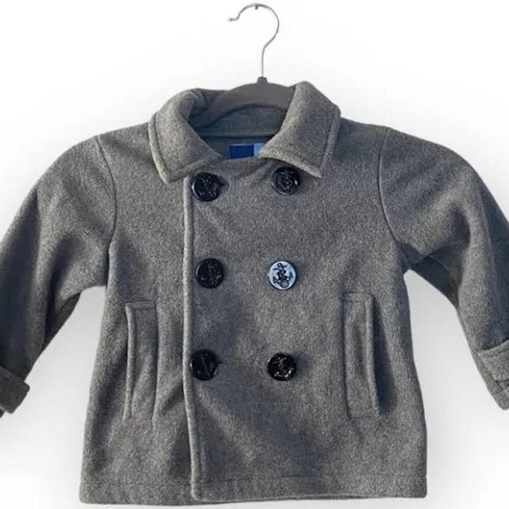 Great Guy Toddler Pea Coat Jacket Size 2T - Thumbnail 6