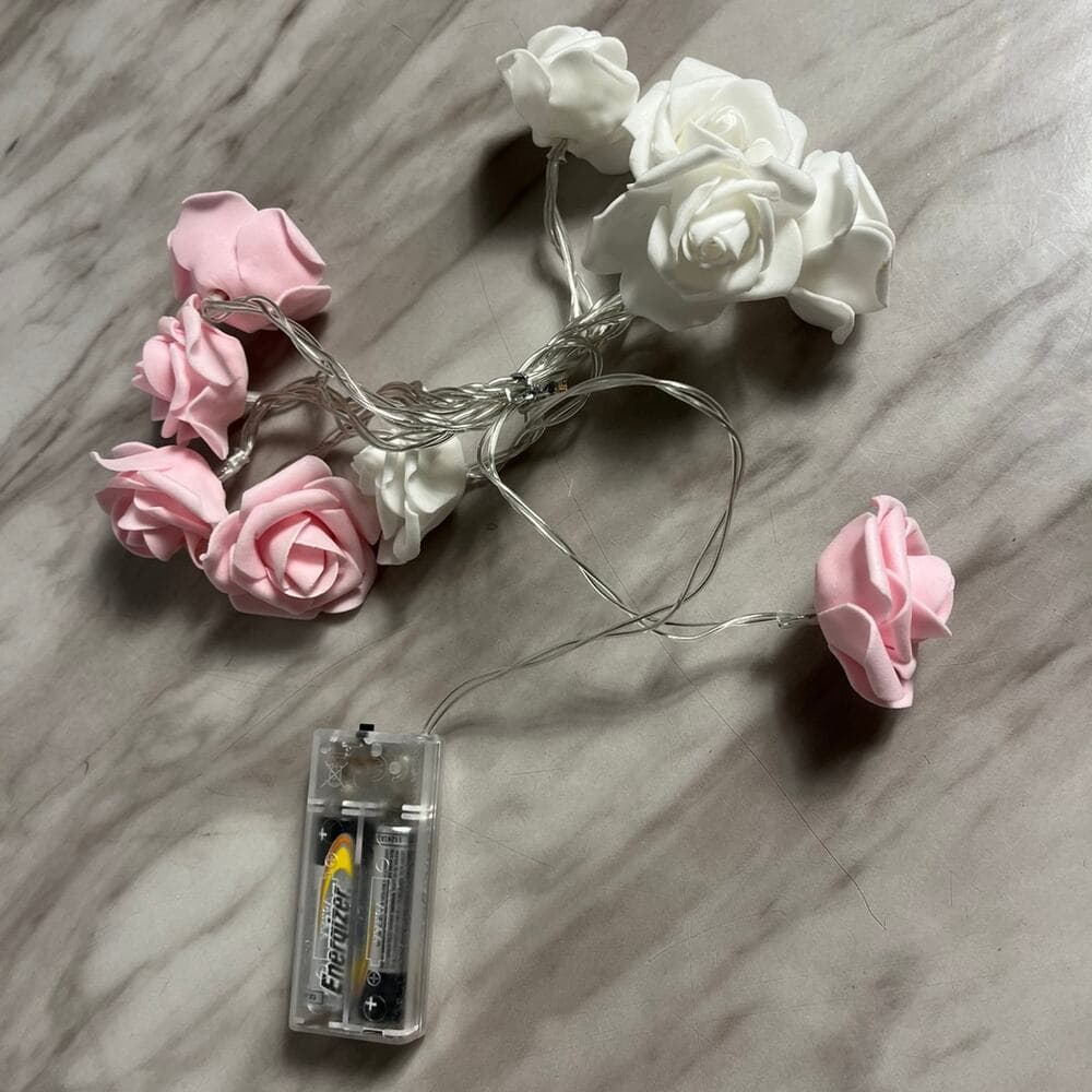 2 Set LED Roses String Lights 7 ft Long - Thumbnail 2