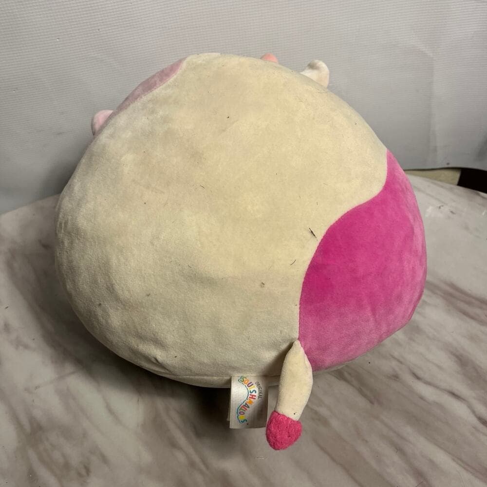 10-Inch Caedyn the Cream Cow with Pink Spots - Thumbnail 2