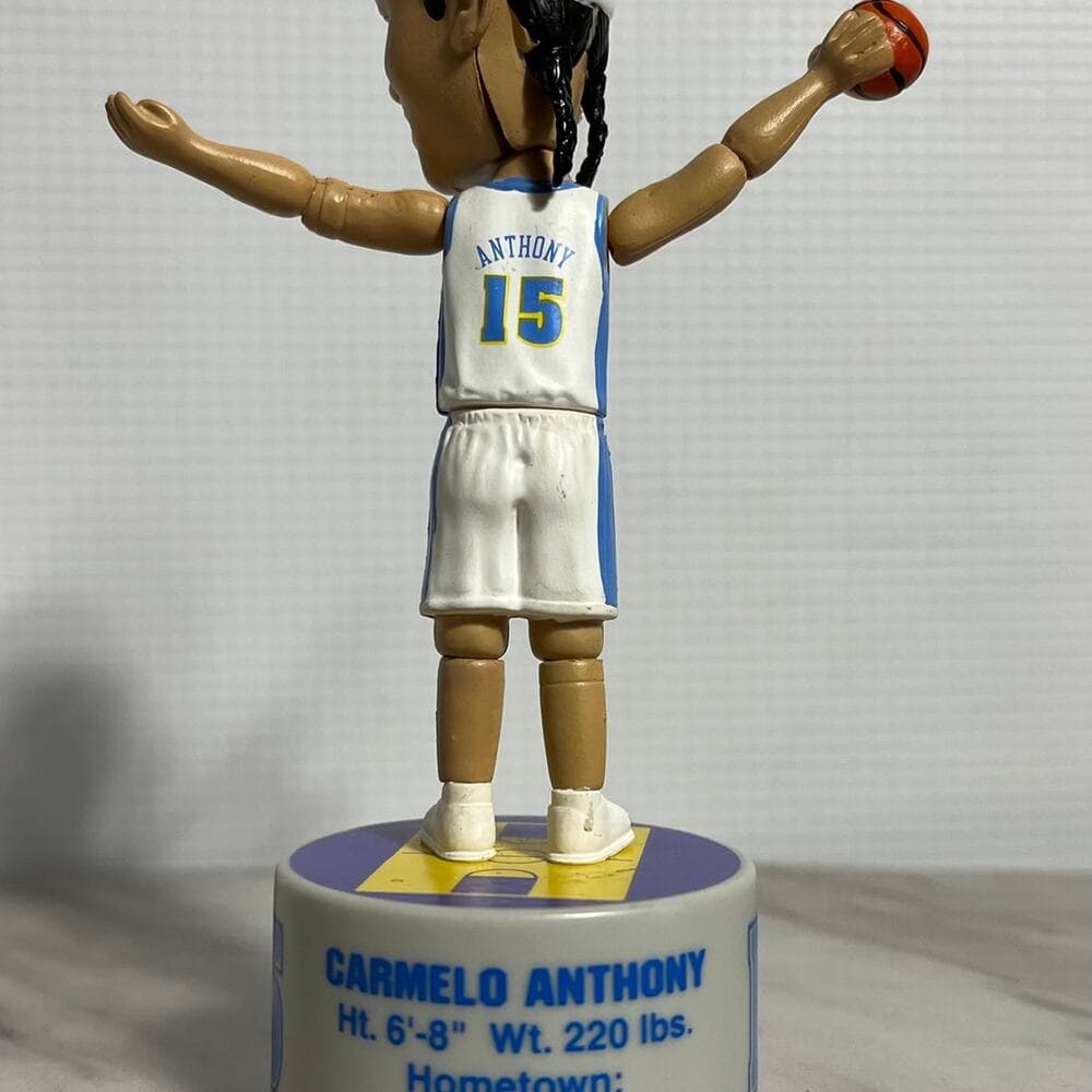 NBA Sports Stars Push Up Puppet Figure Toy National Basketball Pocket Pros