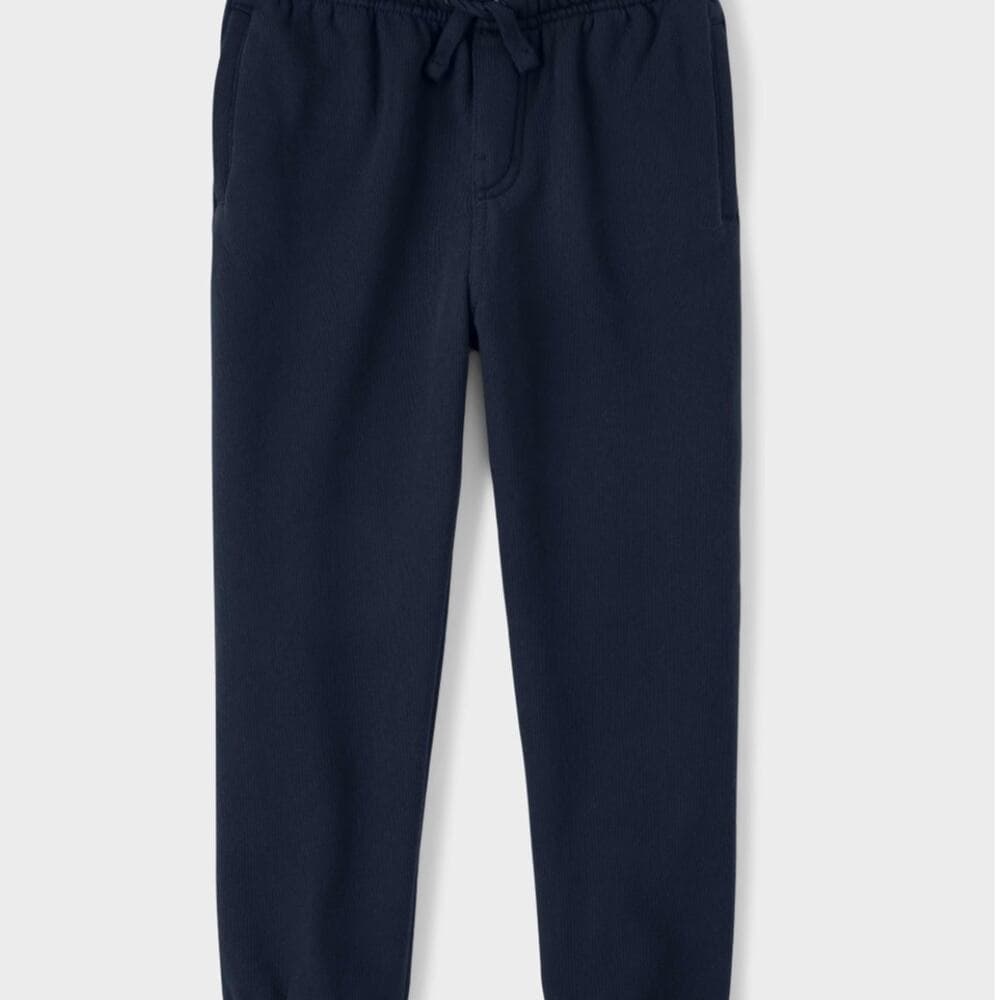 Boys Fleece Jogger Pants - Uniform - Blue Size 14 XL - Thumbnail 8
