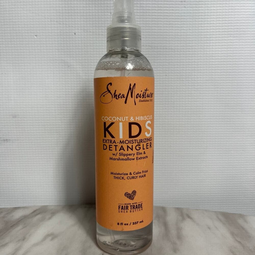 Hair Coconut and Hibiscus Kids Detangler with Shea Butter 8 oz - Thumbnail 2
