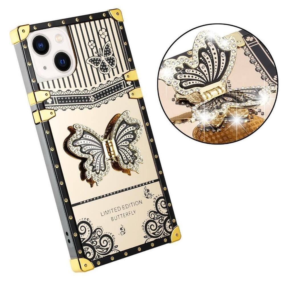 for iPhone 14 Pro Max Glitter Kickstand Case - Thumbnail 6