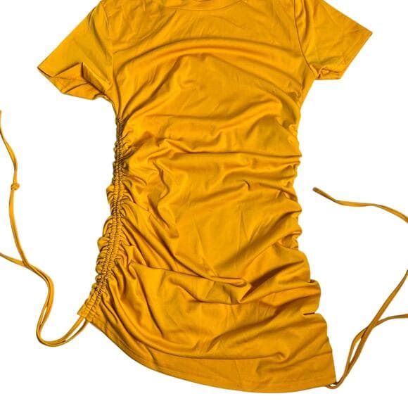 SHEIN women’s Yellow Dress Size M - Thumbnail 6