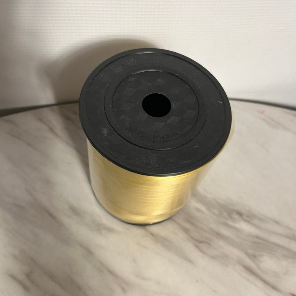 500 Yards Gold Curling Ribbon - Thumbnail 3
