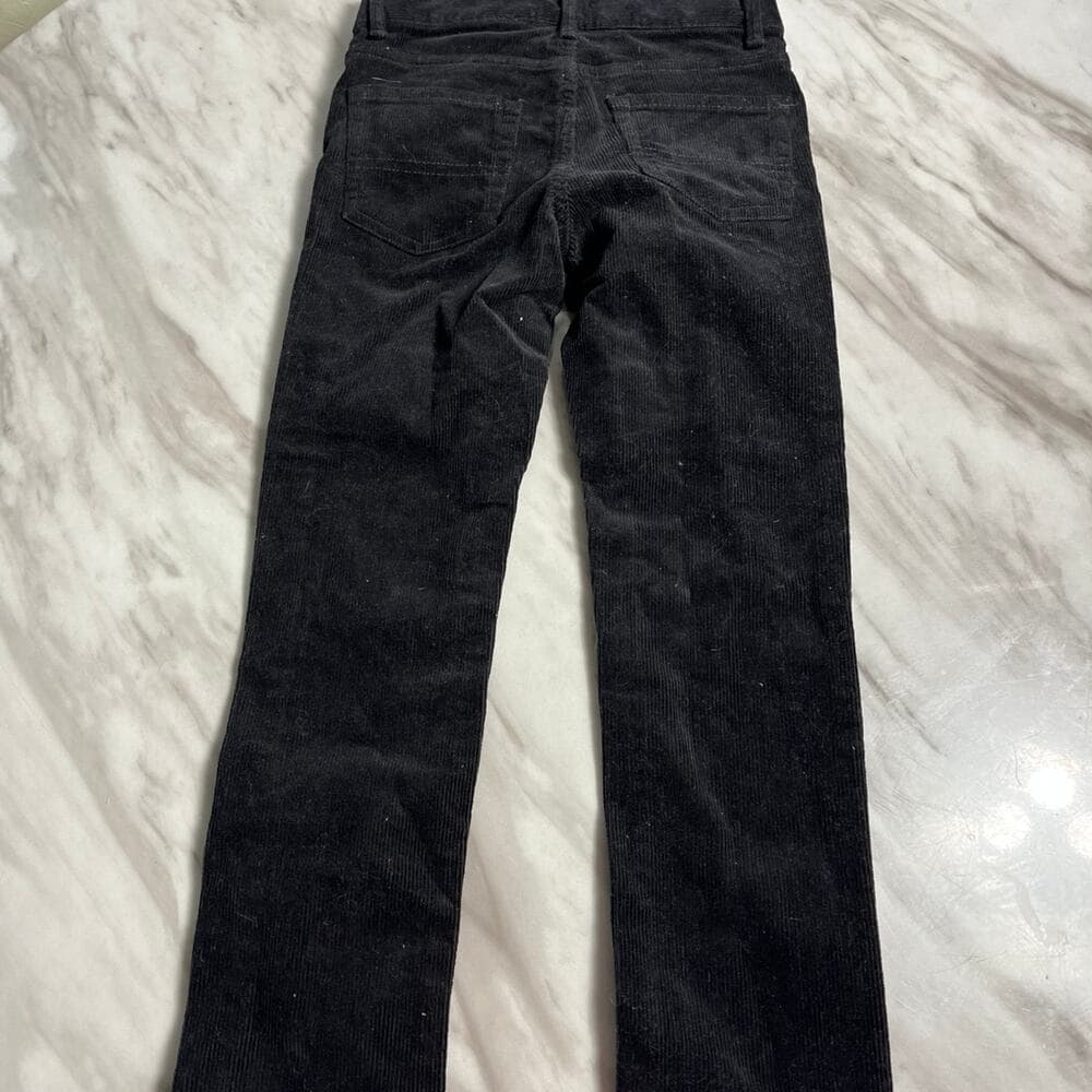 Boys Corduroy Pants - Holiday Express - Black Size 6 - Thumbnail 4