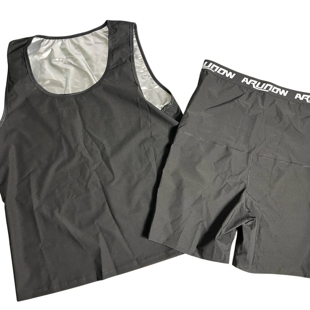 Men’s Black Tank Top & Shorts XXL - Thumbnail 6
