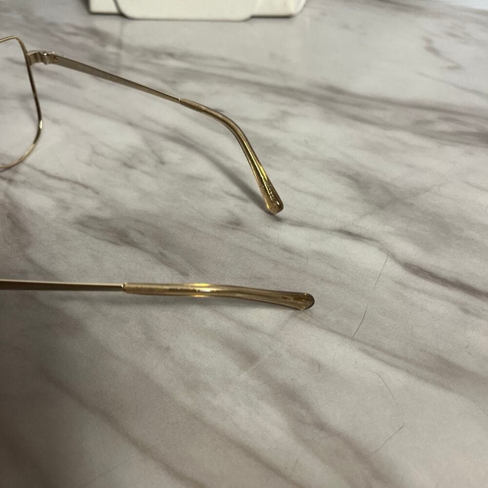 Michael Kors Sunglasses MK1084 San Leone 10146E Gold Cat Eye Just The Frame - Thumbnail 5