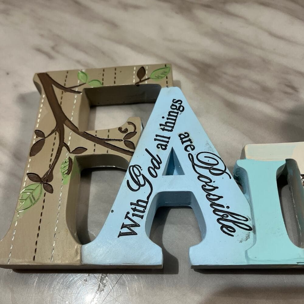 Faith Stand Up Decoration - Thumbnail 8