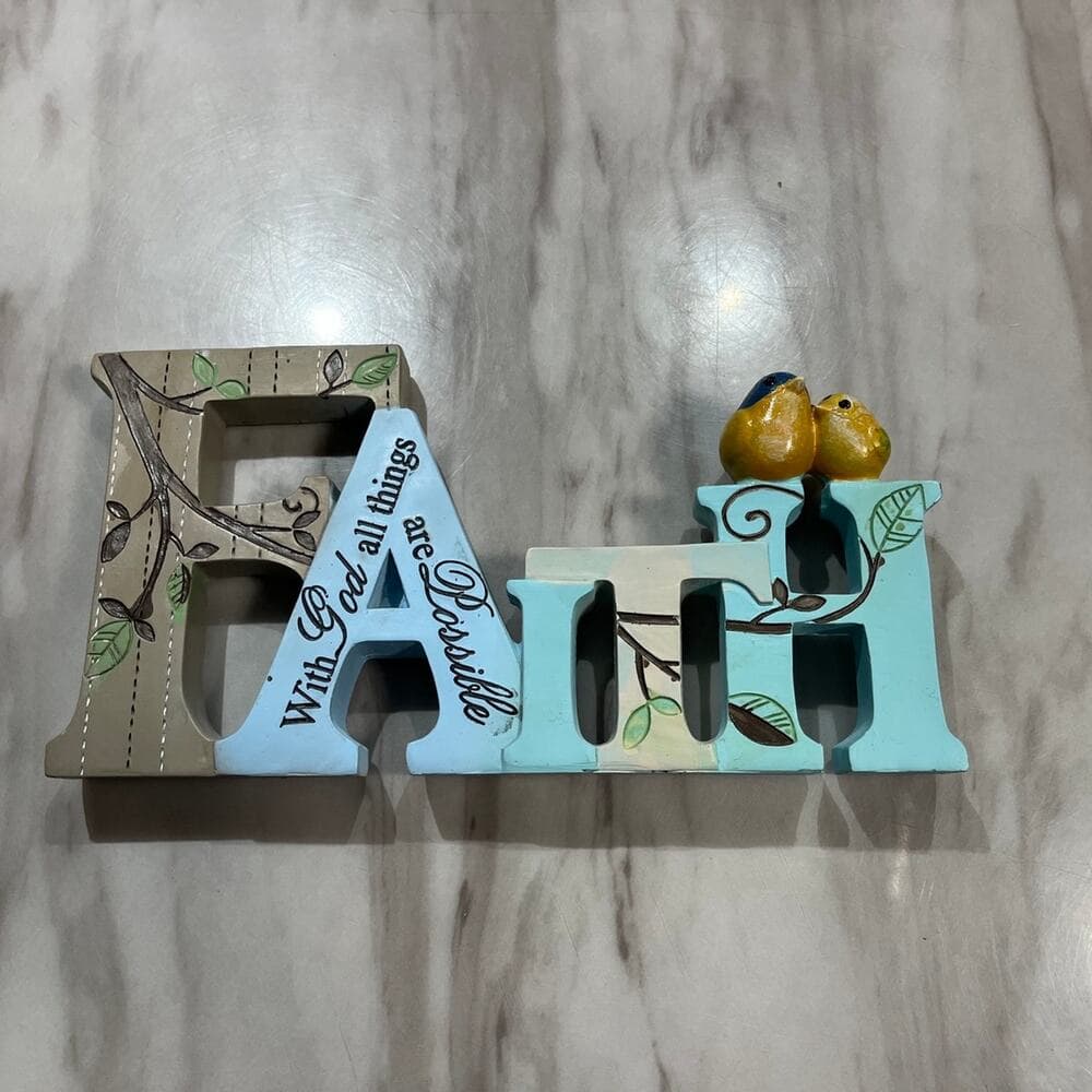 Faith Stand Up Decoration - Thumbnail 6