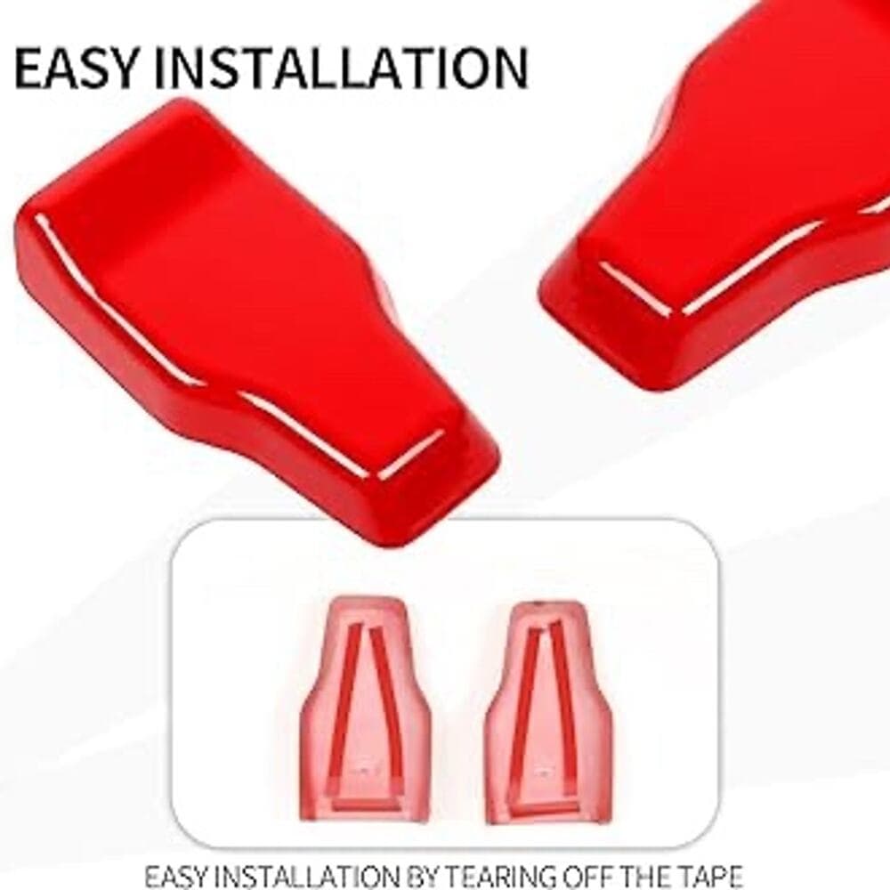 Rear Window Glass Hinge Cover Trim Exterior For Jeep Wrangler JL 18+ Accessories - Thumbnail 2