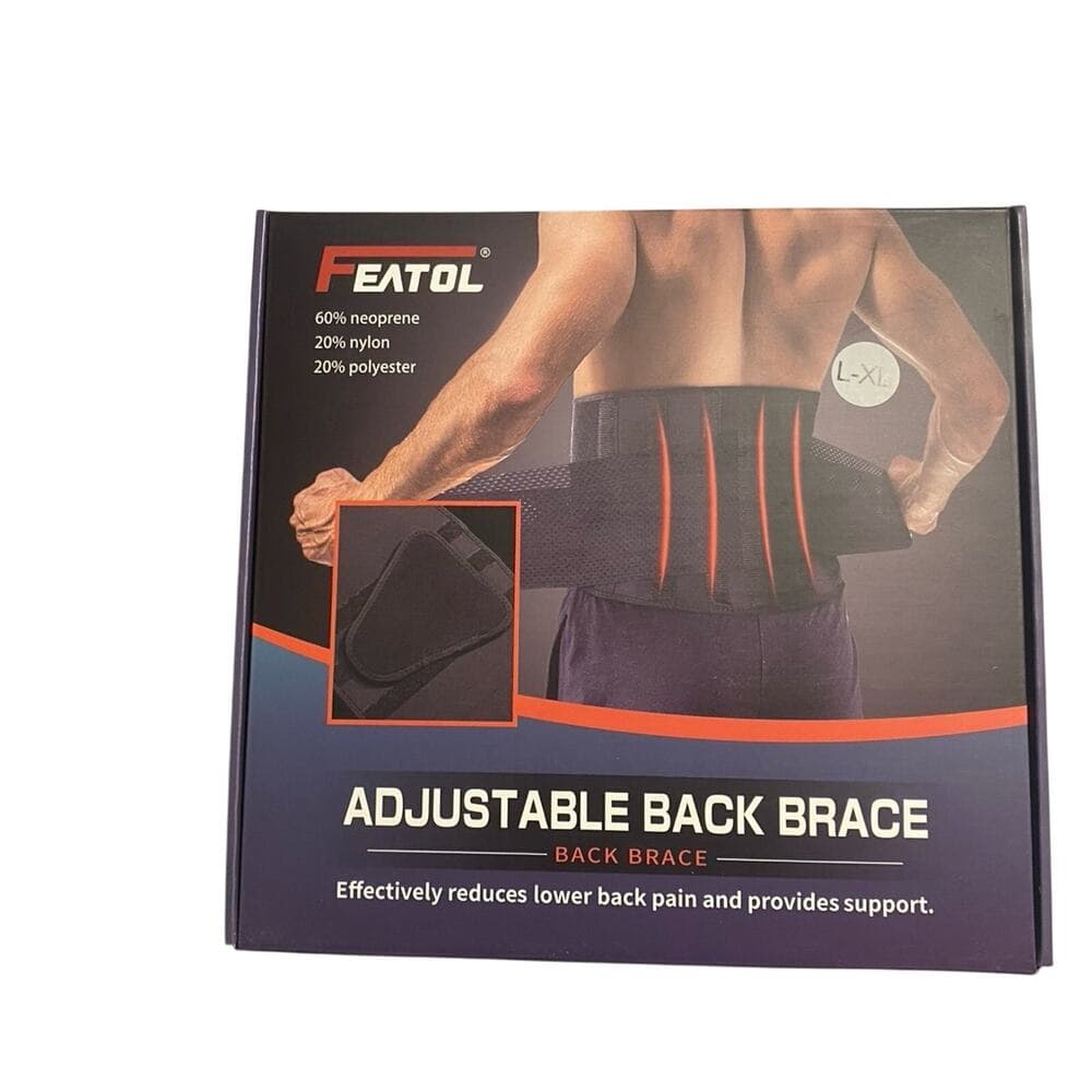 Adjustable back brace - Thumbnail 7