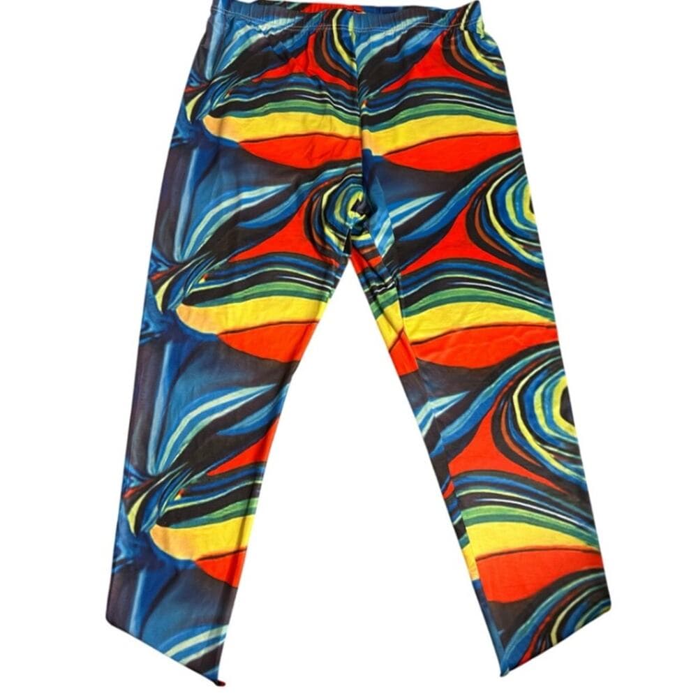 SHEIN Colorful Leggings Size 3XL - Thumbnail 3