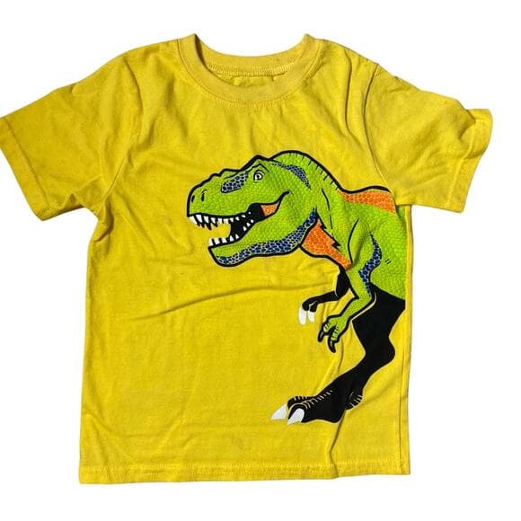 Dinosaur kids T-shirt 4T - Thumbnail 4