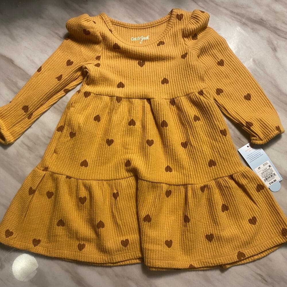 Toddler Girls' Cozy Dress - Cat & Jack™ 2T