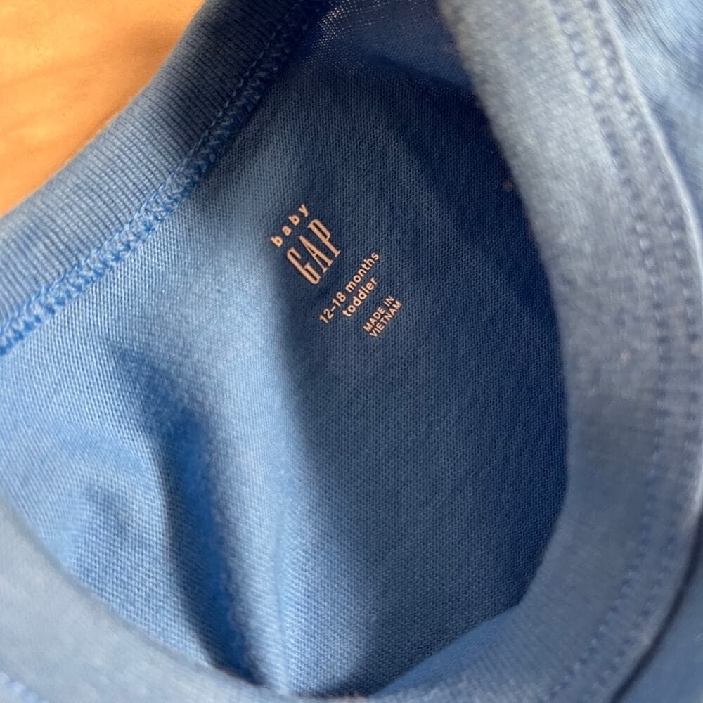 Gap Todder Long Sleeve T-shirt 12-18 months - Thumbnail 3